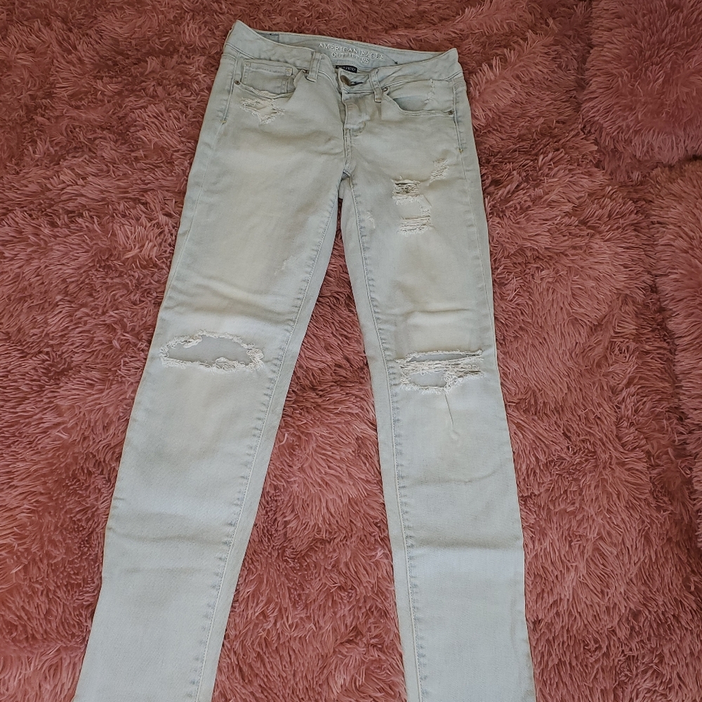 AMERICAN EAGLE "super stretch" skinny jeans